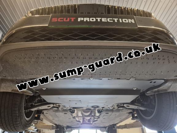 Steel sump guard for Ford Transit Connect- automatic gearbox
