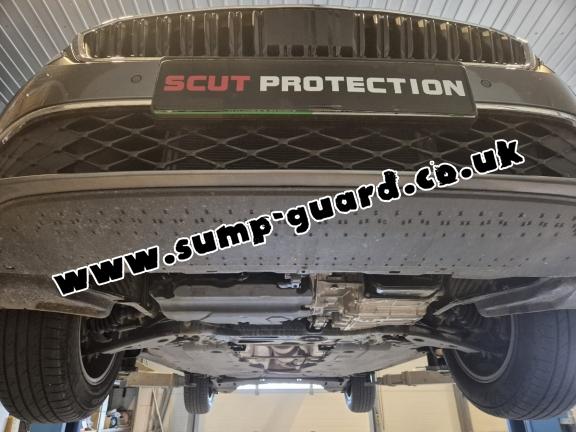 Steel sump guard for Ford Transit Connect- automatic gearbox