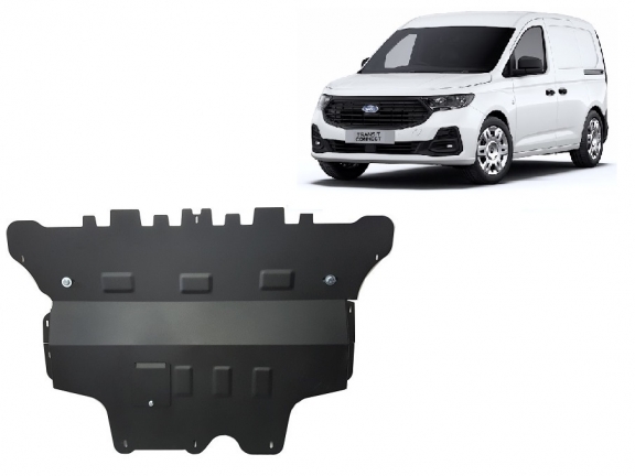 Steel sump guard for Ford Transit Connect- automatic gearbox
