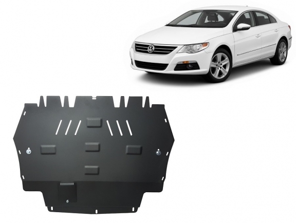 Steel sump guard for VW Passat CC