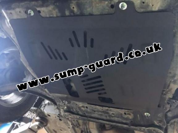 Steel sump guard for Renault Koleos