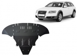Steel sump guard for Audi A6 Allroad 2 - avec latéraux