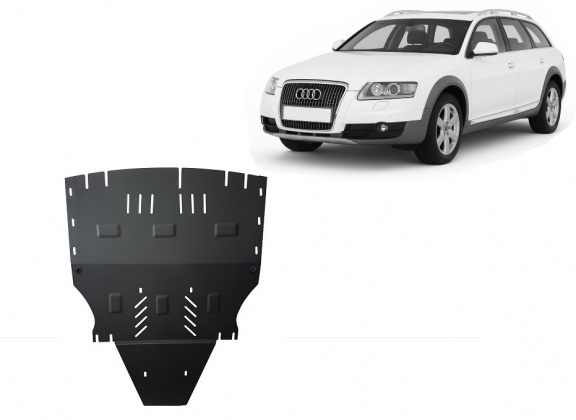 Steel sump guard for Audi A6 Allroad 2 - sans latéraux