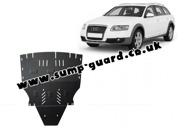 Steel sump guard for Audi A6 Allroad 2 - sans latéraux