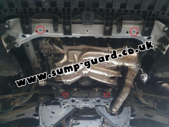 Steel sump guard for Subaru Forester 5 Hybrid