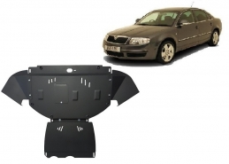 Steel sump guard for Skoda Superb - promotional package