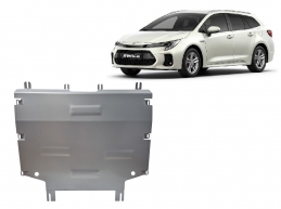 Aluminum sump guard for Suzuki Swace