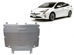 Aluminum sump guard for Toyota Prius