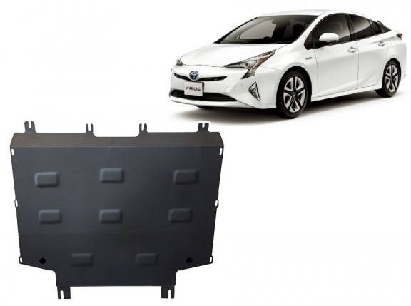 Steel sump guard for Toyota Prius