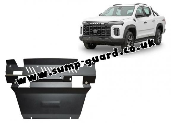Steel sump guard for the protection of the engine and the radiator for Maxus T60 Max