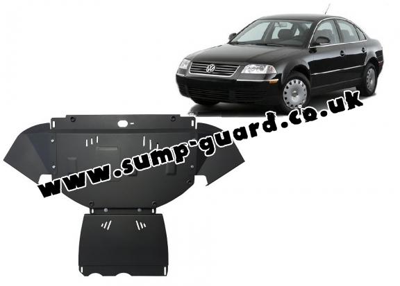 Steel sump guard for Volkswagen Passat - promotional package