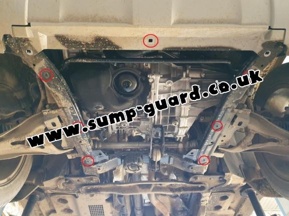 Steel sump guard for Dacia Duster - promotional package