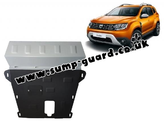 Steel sump guard for Dacia Duster - promotional package