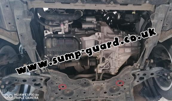 Aluminum sump guard for Suzuki Swace