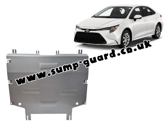 Aluminum sump guard for Toyota Corolla