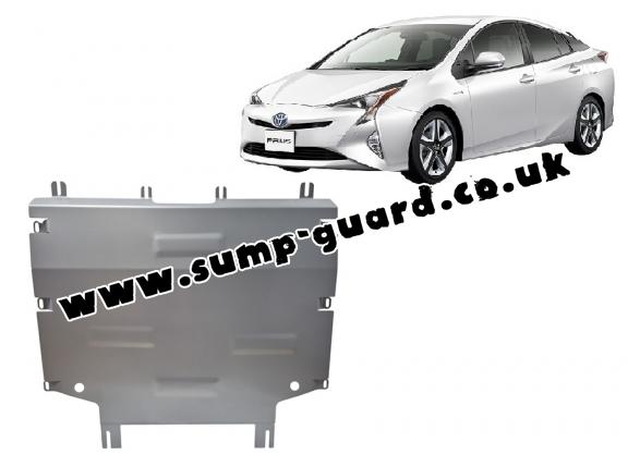 Aluminum sump guard for Toyota Prius