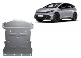 Aluminum sump guard for Cupra Born