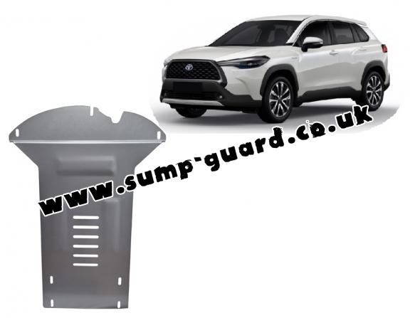 Aluminum catalytic converter guard/cat lock for Toyota Corolla Cross