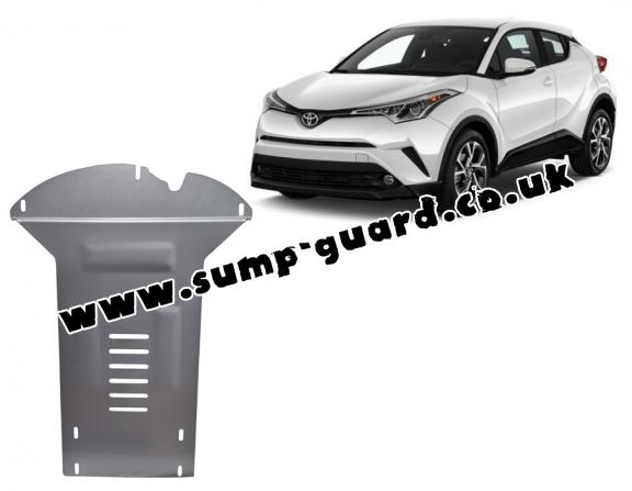 Aluminum catalytic converter guard/cat lock for Toyota C-HR