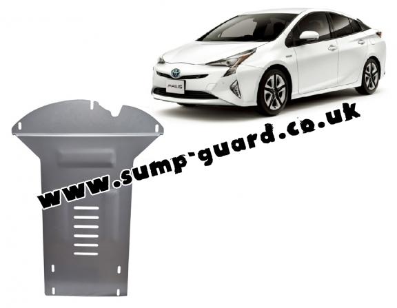 Aluminum catalytic converter guard/cat lock for Toyota Prius