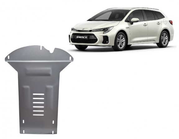 Aluminum catalytic converter guard/cat lock for Suzuki Swace