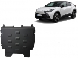Steel sump guard for Toyota C-HR