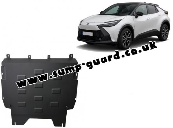 Steel sump guard for Toyota C-HR