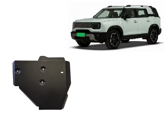 Steel differential guard for Baic Beijing BJ30