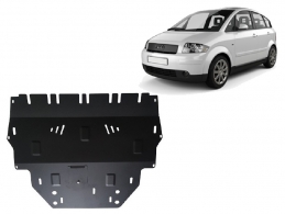 Steel sump guard for Audi A2