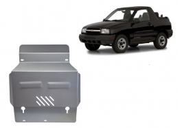 Aluminum sump guard for Chevrolet Tracker