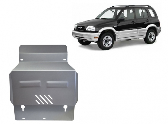 Aluminum sump guard for Suzuki Grand Vitara