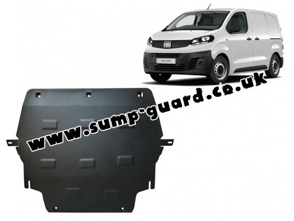 Steel sump guard for Fiat Scudo Steel sump guard for Fiat Scudo