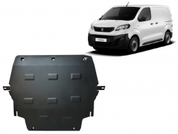 Steel sump guard for Peugeot Expert