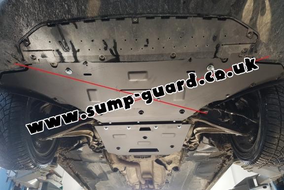 Steel gearbox guard for Audi A5