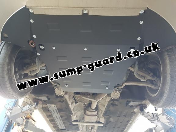 Steel sump guard for Audi A8