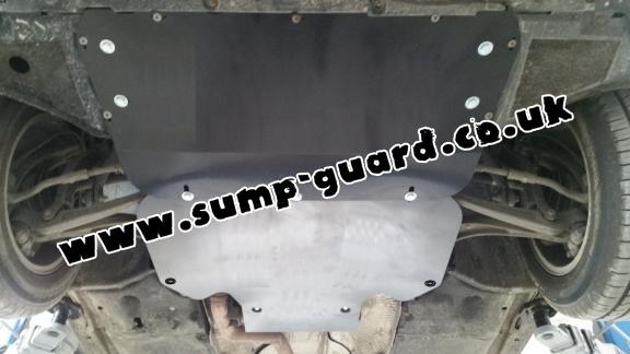 Steel sump guard for Audi A6