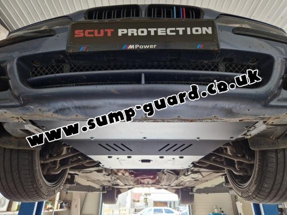 Steel sump guard for BMW Seria5 E39