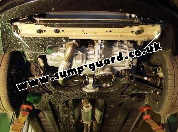 Steel sump guard for Chevrolet Aveo