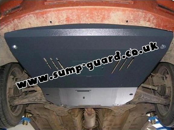 Steel sump guard for Chevrolet Aveo