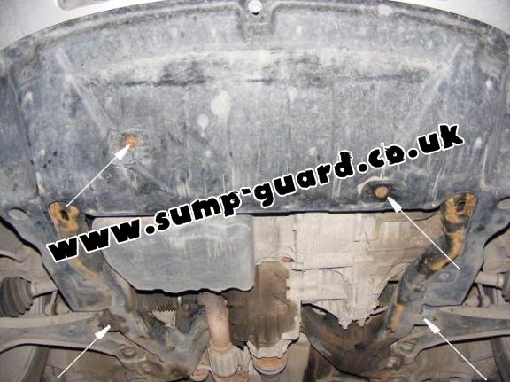 Steel sump guard for Chevrolet Captiva
