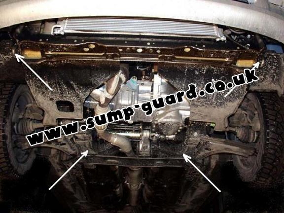 Steel sump guard for Chevrolet Lacetti / Nubira