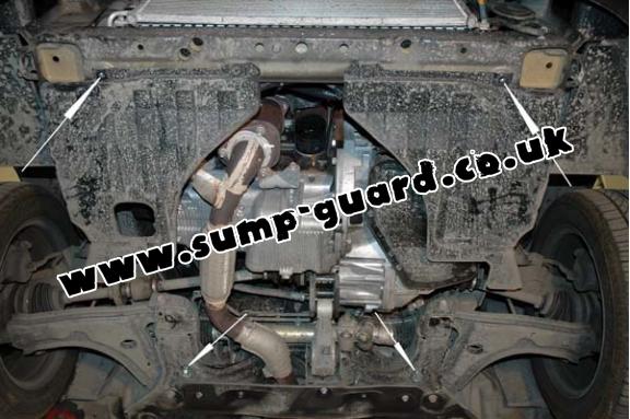 Steel sump guard for Chevrolet Lacetti / Nubira