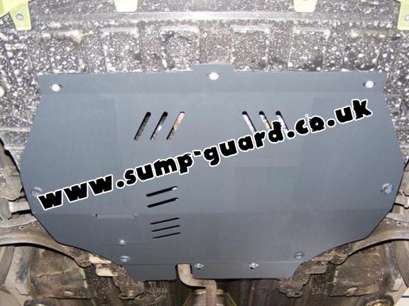 Steel sump guard for Chevrolet Spark