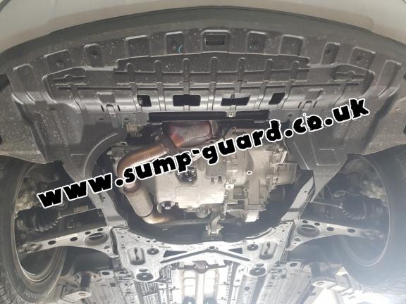 Steel sump guard for the protection of the engine and the gearbox for Chevrolet Trax