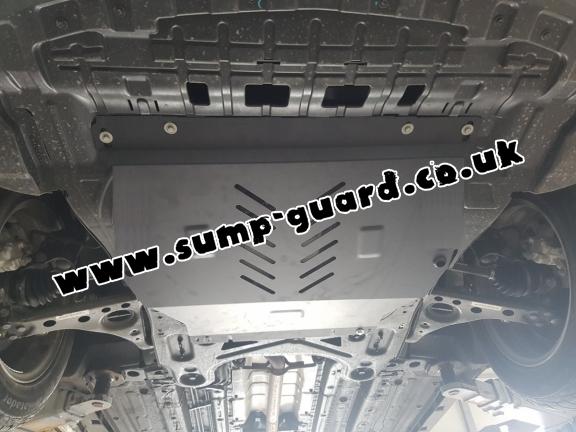 Steel sump guard for the protection of the engine and the gearbox for Chevrolet Trax