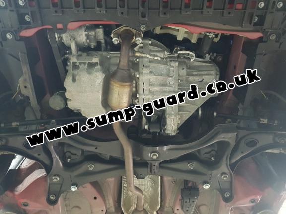 Steel sump guard for Citroen C1