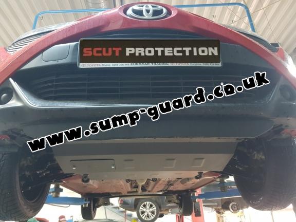 Steel sump guard for Citroen C1