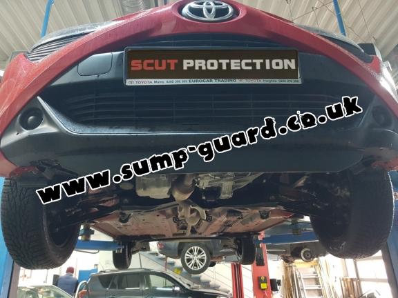 Steel sump guard for Citroen C1