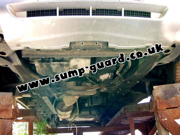 Steel sump guard for Citroen Evasion