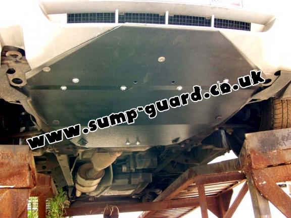 Steel sump guard for Citroen Evasion